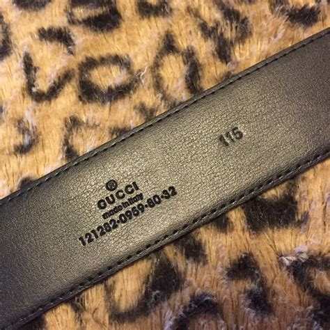 what should an authentic gucci belt serial number look like|gucci belt checker.